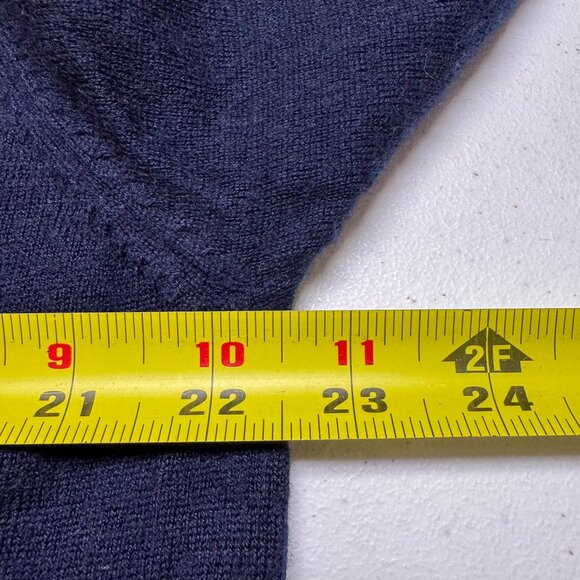 Peter Millar Sweater Mens XL Blue Wool Silk Blend Grandover Resort Golf Preppy‎ - Picture 11 of 13